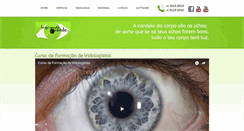 Desktop Screenshot of iridologiacuritiba.com.br